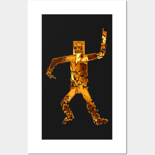 Falling apart, golden puppet. Posters and Art